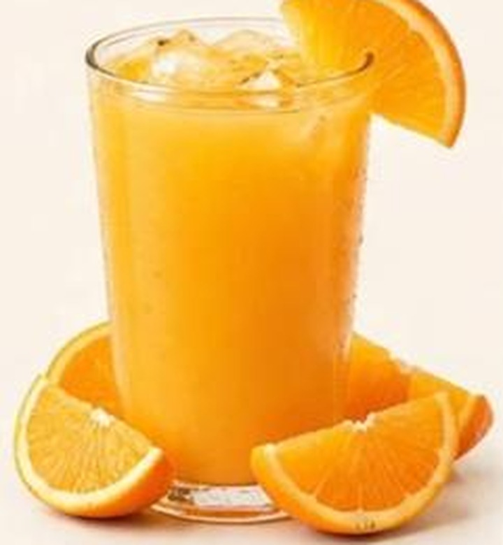 Orange Fresh Juice with fresh orange juice